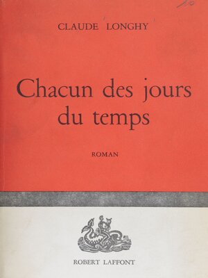 cover image of Chacun des jours du temps